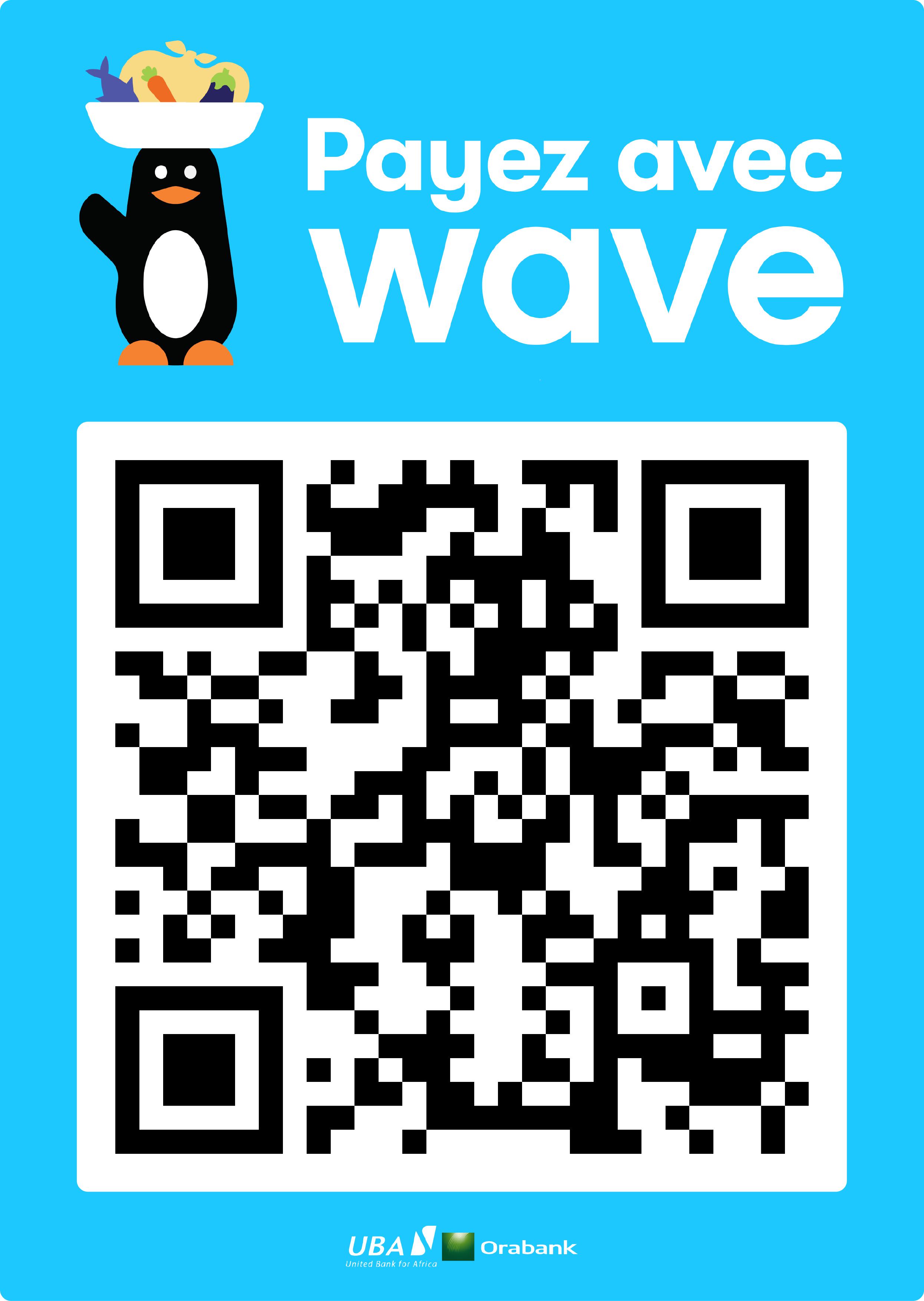 QR Code Wave